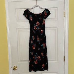 Floral midi dress
